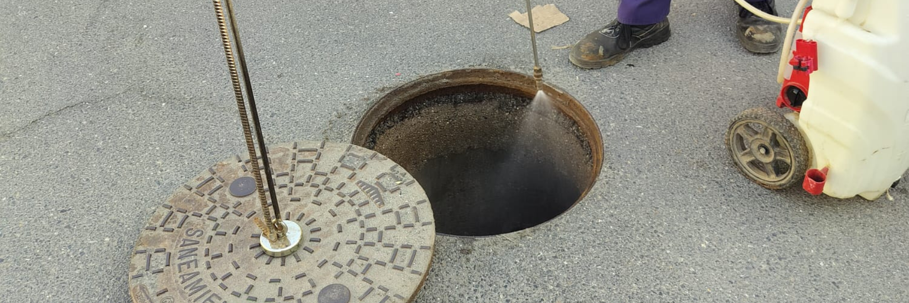 Desinsectación alcantarillado